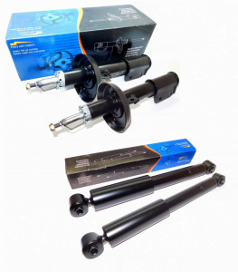 4x tlumiče přední + zadní náprava Kraft OPEL ZAFIRA A