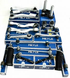 Velká sada ramen přední + zadní Meyle HD, Lemförder BMW 5er E60, E61
