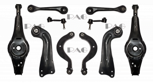 Velká sada ramen zadní nápravy Škoda, Volkswagen, Audi, Seat