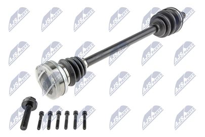 Hnací hřídel, poloos zadní pravá SKODA YETI 4WD 09-17, AUDI TT 2.0TDI, 2.-TFSI, 2.0TTS QUATTRO 08-14