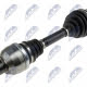 Hnací hřídel, poloos pravá MERCEDES A W176, B W246 12-, GLA 180CDI/200CDI/220CDI, CLA 180CDI/200CDI/220CDI 14-