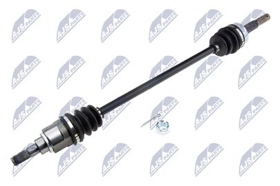 Hnací hřídel, poloos zadní NISSAN X-TRAIL T31 4WD 07-, QASHQAI I 4WD 07-14, RENAULT KOLEOS I 4WD 08-