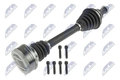 Hnací hřídel, poloos levá VW POLO 01-09, FOX 1.2 03-, SKODA FABIA I 99-08, FABIA II 06-, ROOMSTER 07-, SEAT CORDOBA / IBIZA 02-09