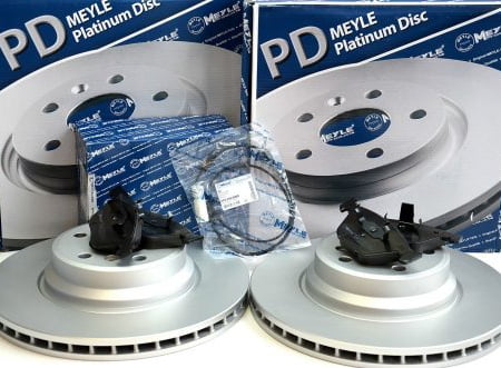 Brzdové kotouče + destičky přední BMW E65 730i