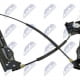 Mechanismus zvedání okna levý CHRYSLER SEBRING 06-