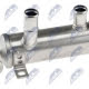 Chladič pro recirkulaci plynů FORD FOCUS C-MAX, FOCUS, MAZDA 3, CITROEN C4, C5, PEUGEOT 206, 207, 307, 308, 407, VOLVO S40