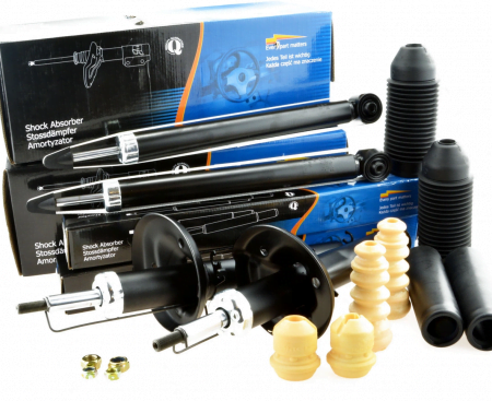 4x tlumiče přední + zadní náprava KRAFT VW GOLF 4 IV + TDI