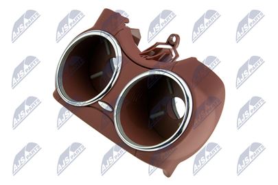 Držák na nápoje středová konzola červený MECERDES CLS C219 2004-