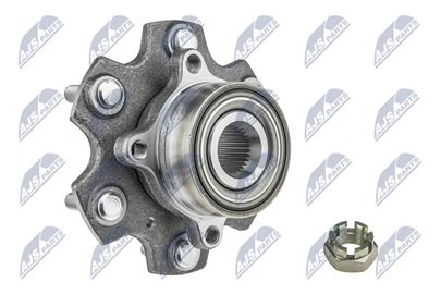 Ložisko kola přední komplet s nábojem MITSUBISHI PAJERO 00-07