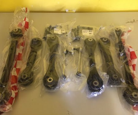 Velká sada ramen zadní náprava BMW 1er E81, E87, BMW 3er E90 E91 E92 E93 X1