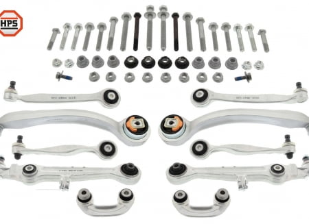 Sada ramen přední 10 dílná HD zesílená Audi A4 (8D2, 8D5), A6 (4B2, 4B5), VW Passat B5 (3B2, 3B5, 3B6)