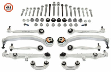 Sada ramen přední 10 dílná HD zesílená Audi A4 (8D2, 8D5), A6 (4B2, 4B5), VW Passat B5 (3B2, 3B5, 3B6)