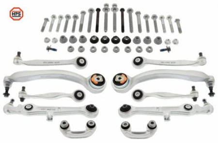 Sada ramen přední 10 dílná HD zesílená Audi A4 (8E2, 8E5, 8EC, 8ED, 8H7)