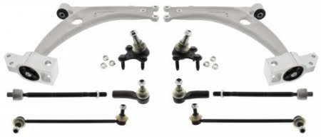 Sada ramen přední 10 dílná HD zesílená VW Passat B6 (3C2, 3C5)