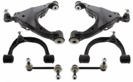 Sada ramen přední 6 dílná HD zesílená Toyota Land Cruiser Prado (_J12_)