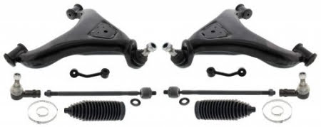 Sada ramen přední 8 dílná HD zesílená Mercedes Sprinter (B903), VW Crafter 28-46