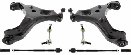 Sada ramen přední 8 dílná HD zesílená Mercedes Sprinter (B906), VW Crafter 30-50