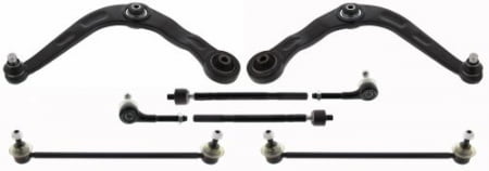 Sada ramen přední 8 dílná HD zesílená Peugeot 206