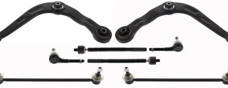 Sada ramen přední 8 dílná HD zesílená Peugeot 206