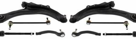 Sada ramen přední 8 dílná HD zesílená Renault Scenic II, Megane II