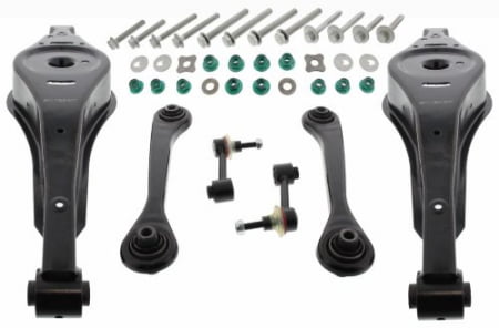 Sada ramen zadní 6 dílná HD zesílená VW Golf V, VI, Golf Plus, Passat B6, B7, Tiguan, Touran