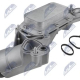 Chladič motorového oleje s filtrem OPEL ASTRA H 1.6,1.8 2006-,J 1.6,1.6T 2009-,INSIGNIA A 1.6,1.6T,1.8 2008-,VECTRA C 1.8 2006-,CHEVROLET CRUZE 1.6,1.8 2009-