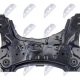 Nápravnice, nosný rám přední RENAULT MEGANE III 08-