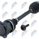 Hnací hřídel, poloos přední AUDI Q5 QUATTRO 2.0TDI,2.0TFSI 09-, PORSCHE MACAN 14-