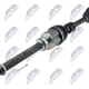 Hnací hřídel, poloos přední pravá NISSAN QASHQAI 2.0 2WD 07-13 MTM 6B