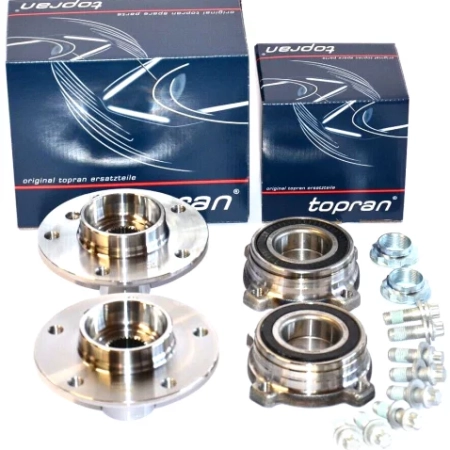 2x Ložisko kola zadní komplet s nábojem BMW 5er E61