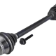 Hnací hřídel, poloos přední pravá AUDI A4 1.9TDI 00-, VW PASSAT 1.9TDI 99-, SKODA SUPERB I 1.9TDI 02- MTM