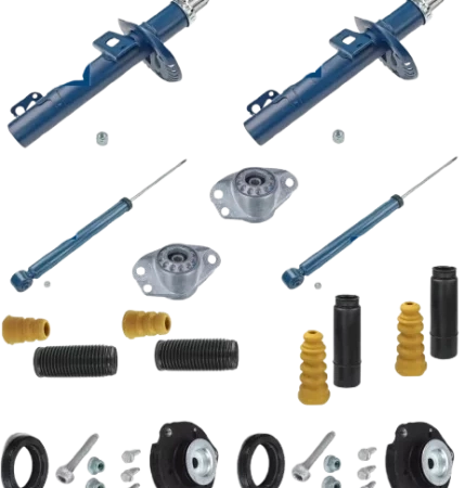 Sada tlumičů, uložení tlumiče, dorazů a prachovek přední + zadní AUDI A2 8Z0